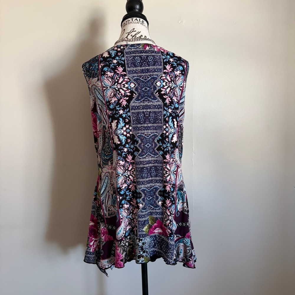 Y2K Vintage Cowl Neck Mini Dress Ruffle Hem Whimsigoth 2000s - Picture 5 of 9
